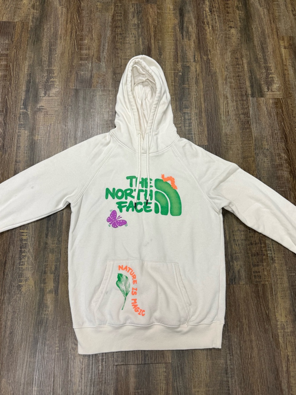 The North Face Women’s Outdoor Together Forever Hoodie Butterfly Some Staining